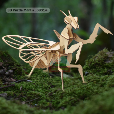 3D Puzzle Mantis : 68014